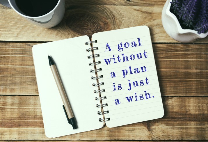 Life inspirational quotes - A goal without a plan is just a wish.